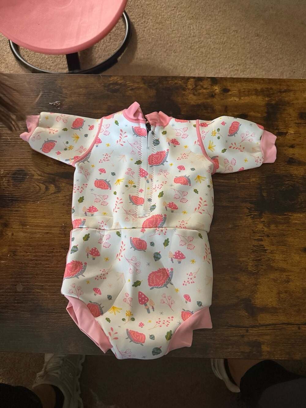 Splash About Happy Nappy Wetsuit Size 6-14 Months Forest Walk